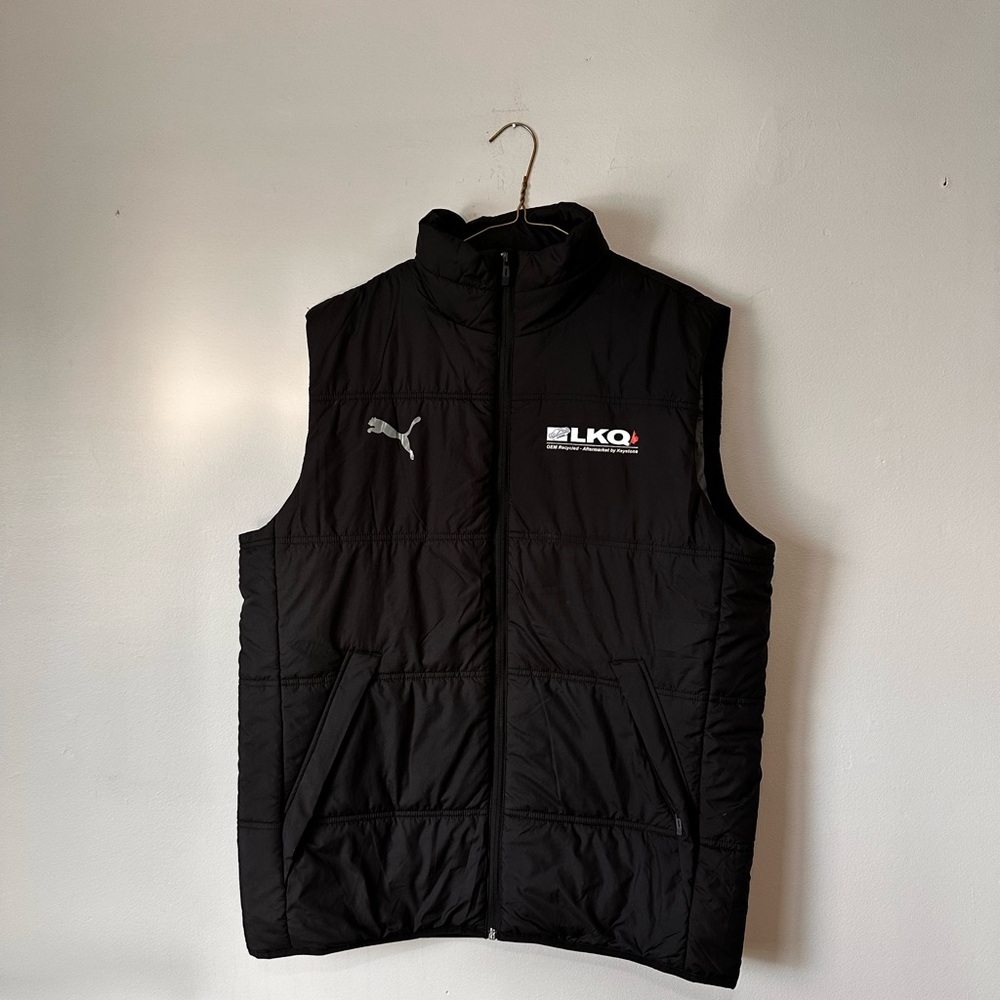 Puma Black puffer Vest